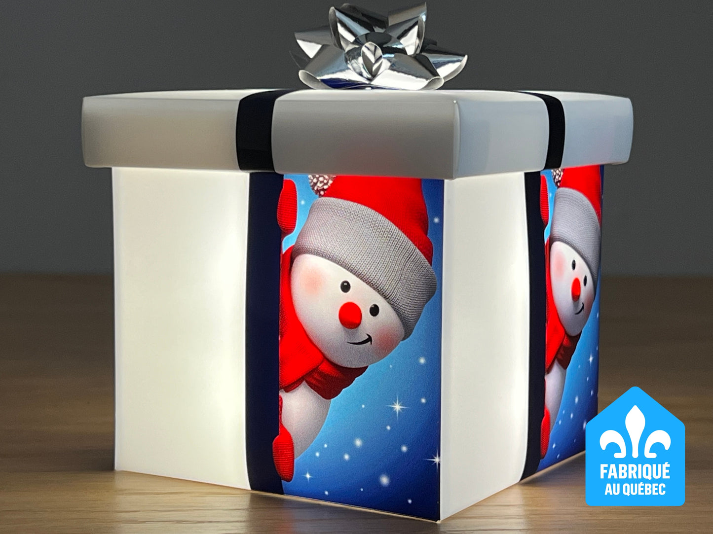 Boîte cadeau lumineuse