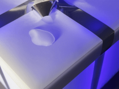 Boîte lumineuse carismo en nettoyage