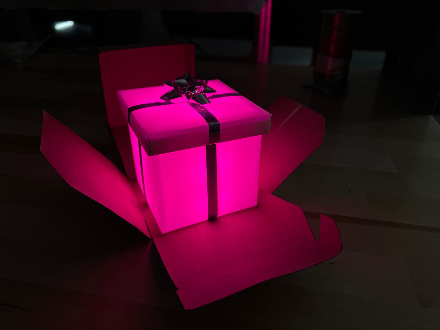 Boîte expérience carismo ouverte