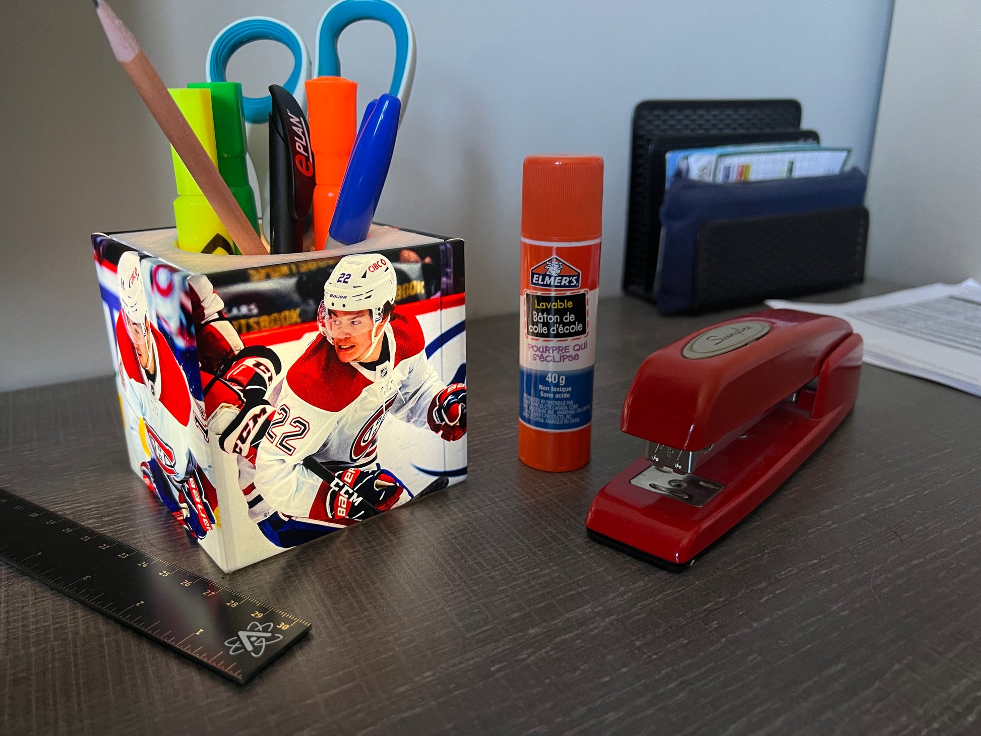Porte Crayon des Canadiens Lumineux