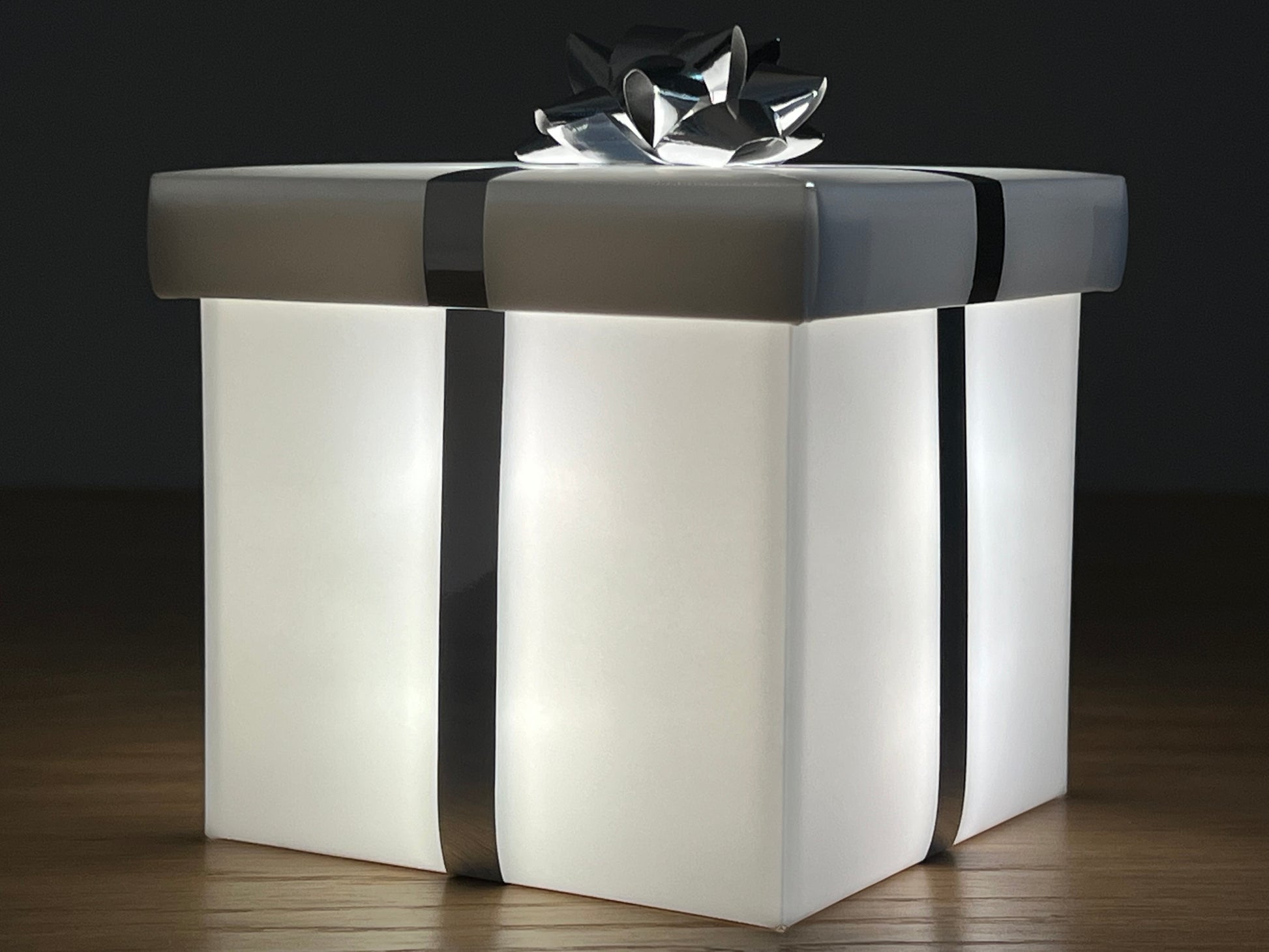 Boîte lumineuse carismo avec le thème pure