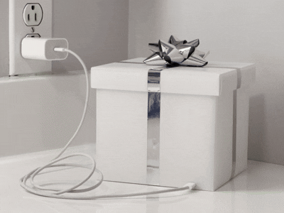 Boîte lumineuse carismo en recharge