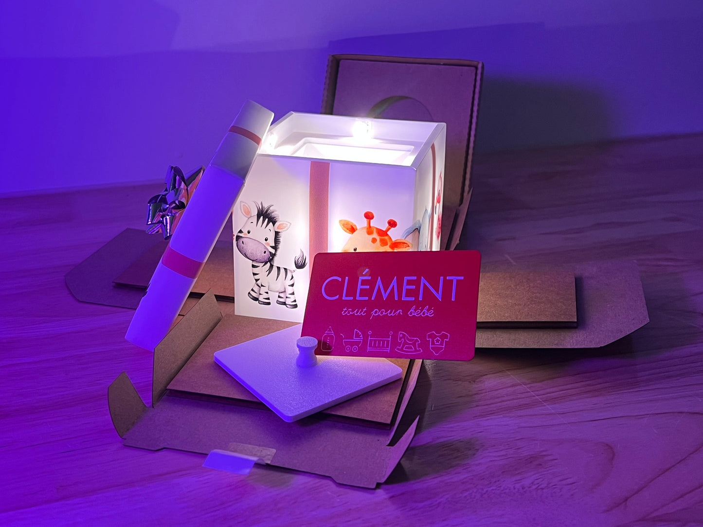 Emballage expérience carismo avec une carte cadeau