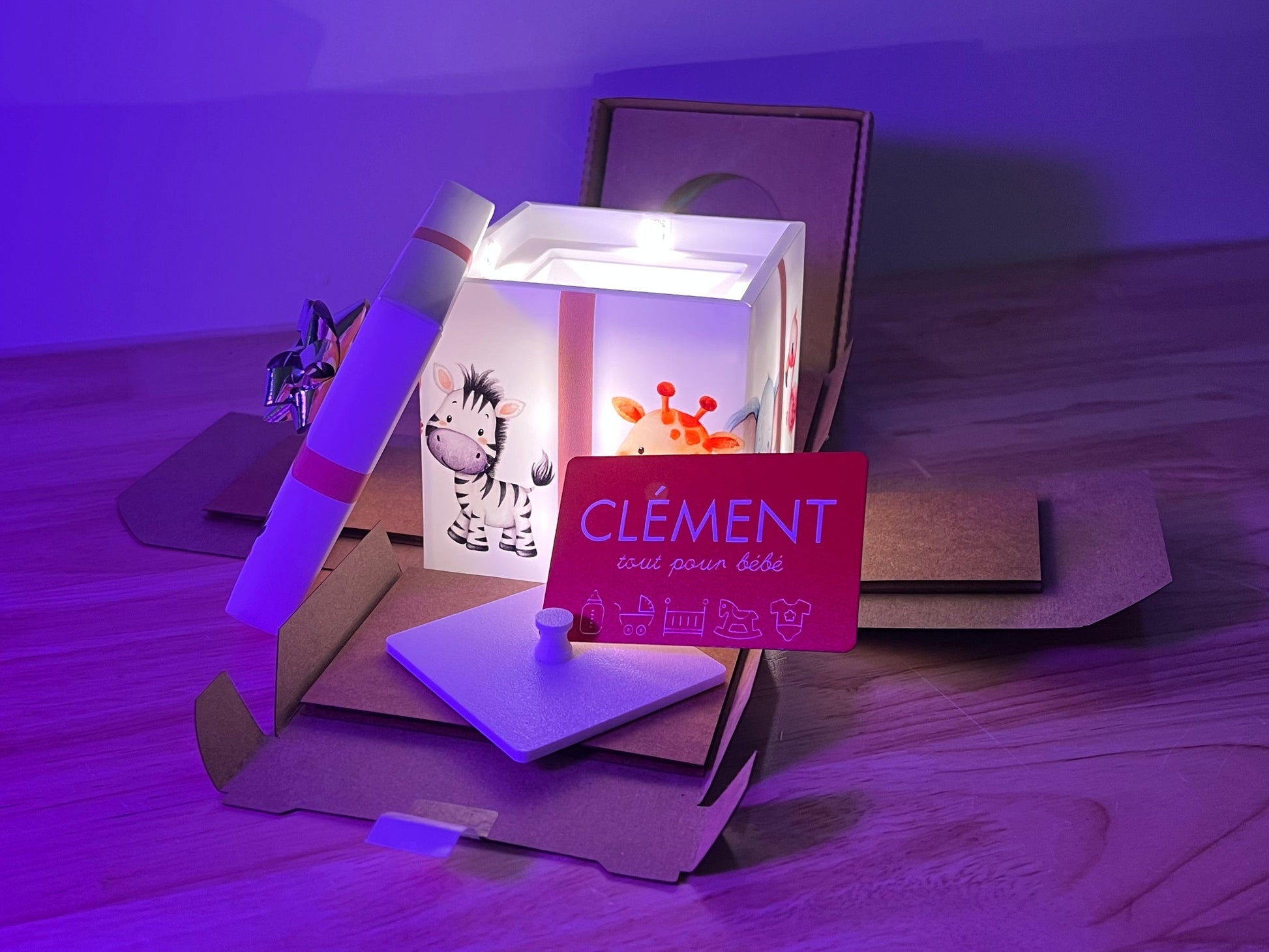 Emballage expérience carismo avec une carte cadeau
